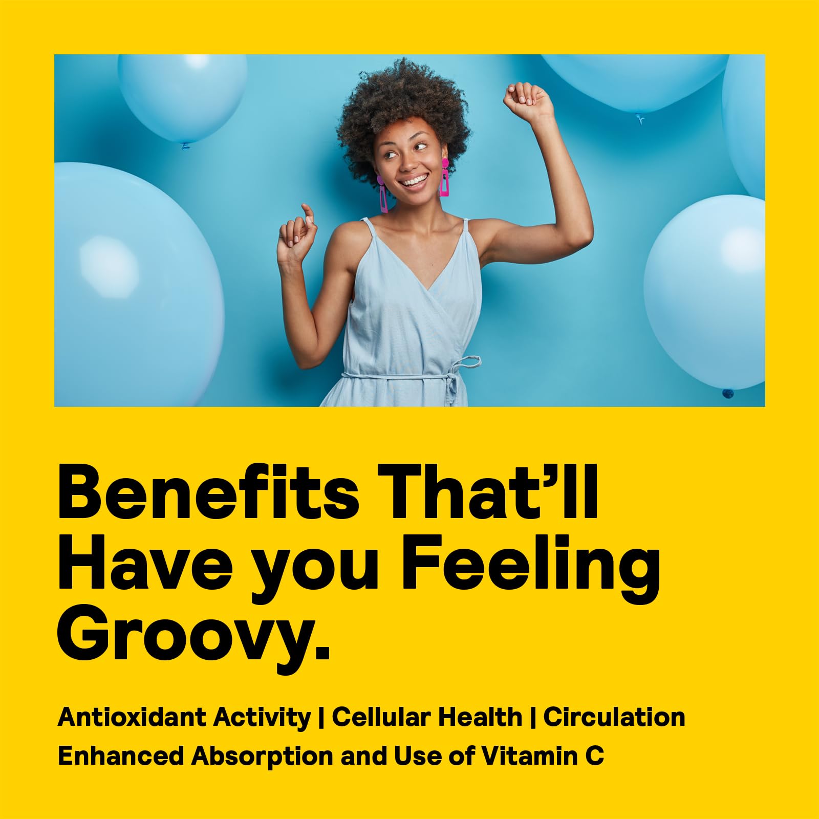 1000mg citrus flavonoids tablets for daily cellular support