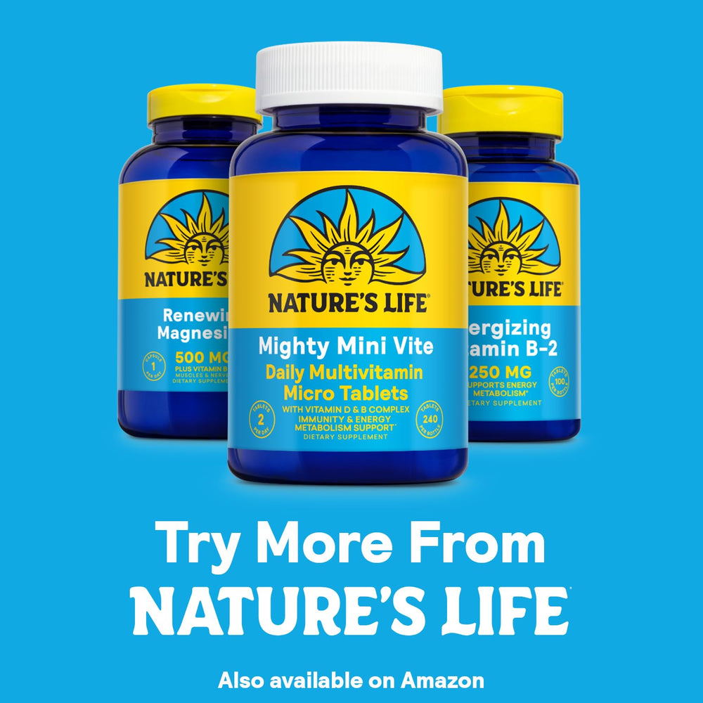 Instrucciones de uso de Nature's Life Monolaurin en la caja
