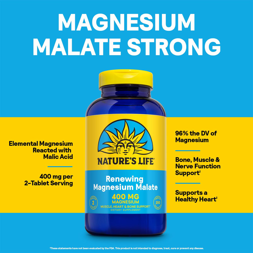 Nature's Life lab testing seal confirms purity and potency.