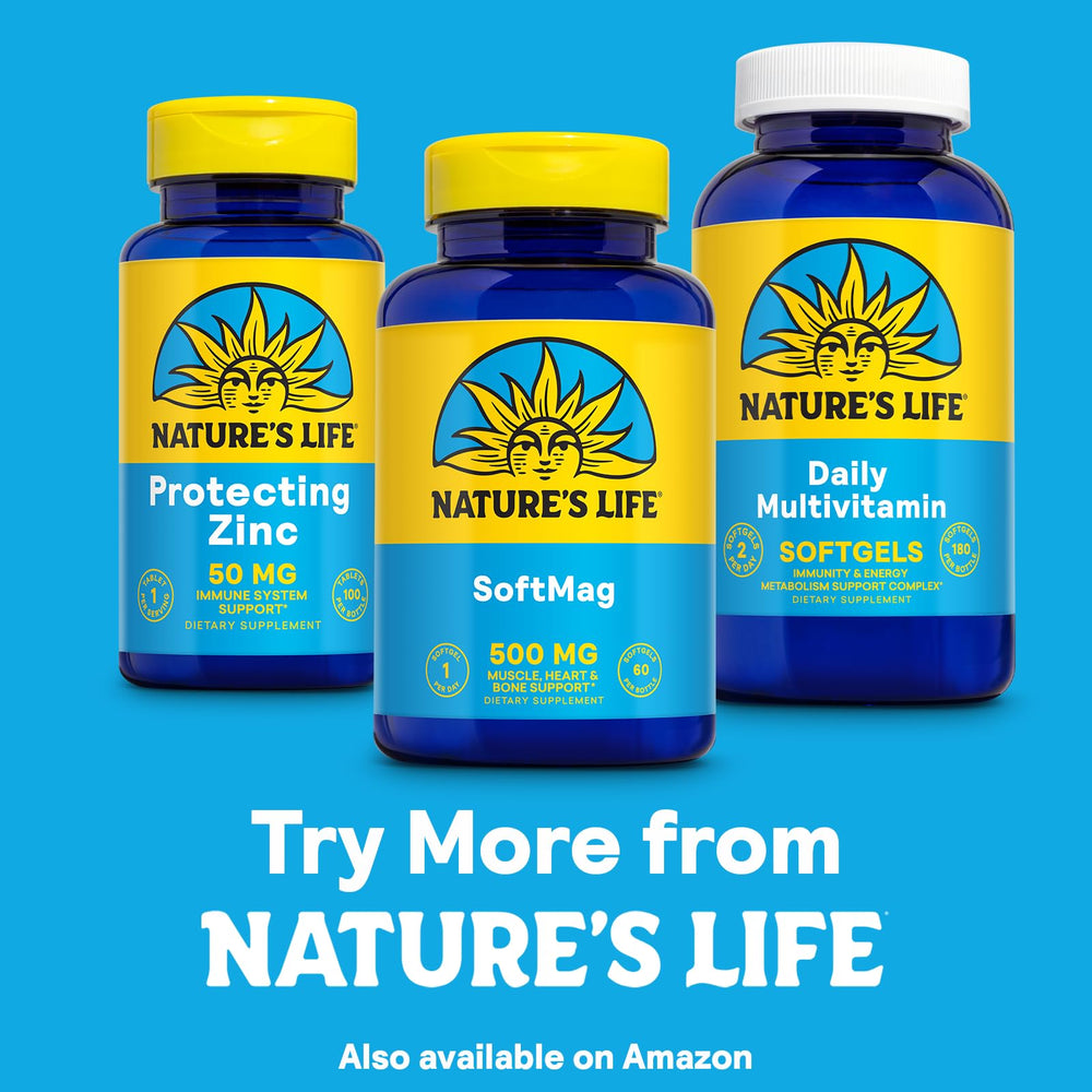 Softgels with water to illustrate easy daily intake routine