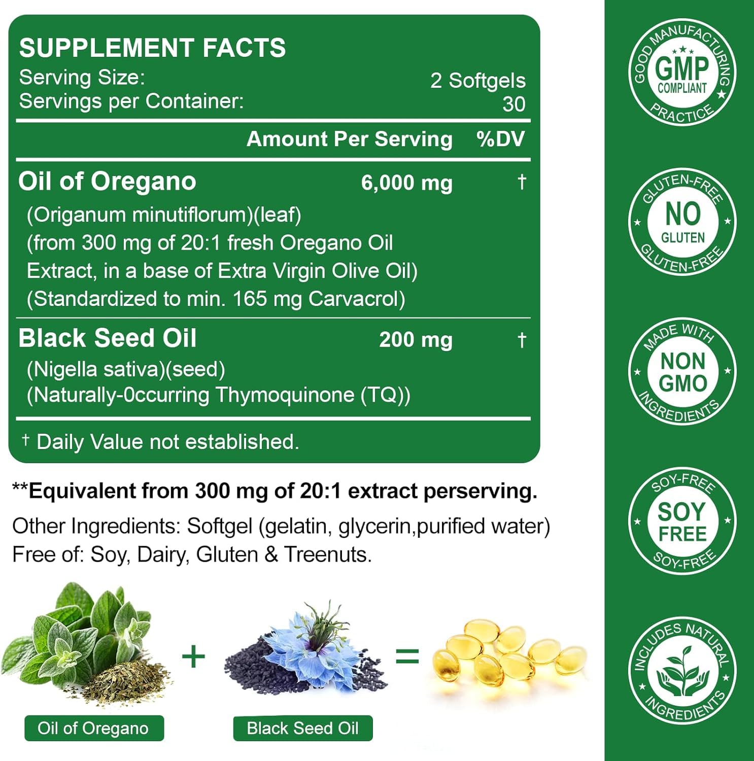 Nature's live packaging showing daily immune and digestion support
