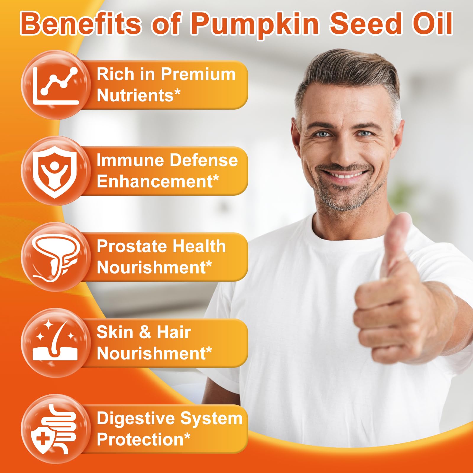 Nature's Live saw palmetto extract softgels highlighting hair support potential.