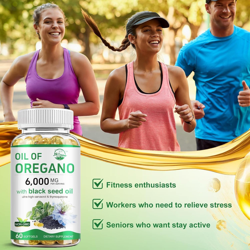 Nature's live softgels in easy-to-swallow form
