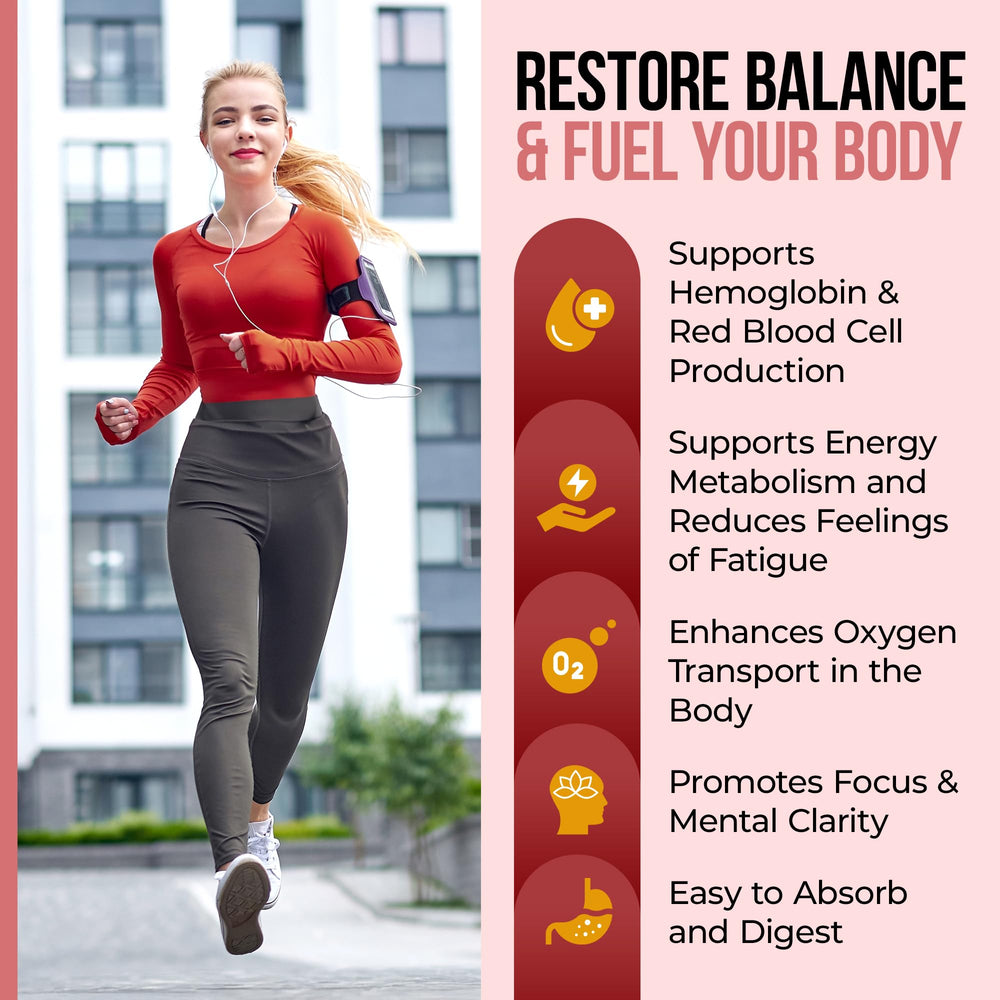 Nature's Nectar Blood Builder pouring shot demonstrates simple daily dosing.