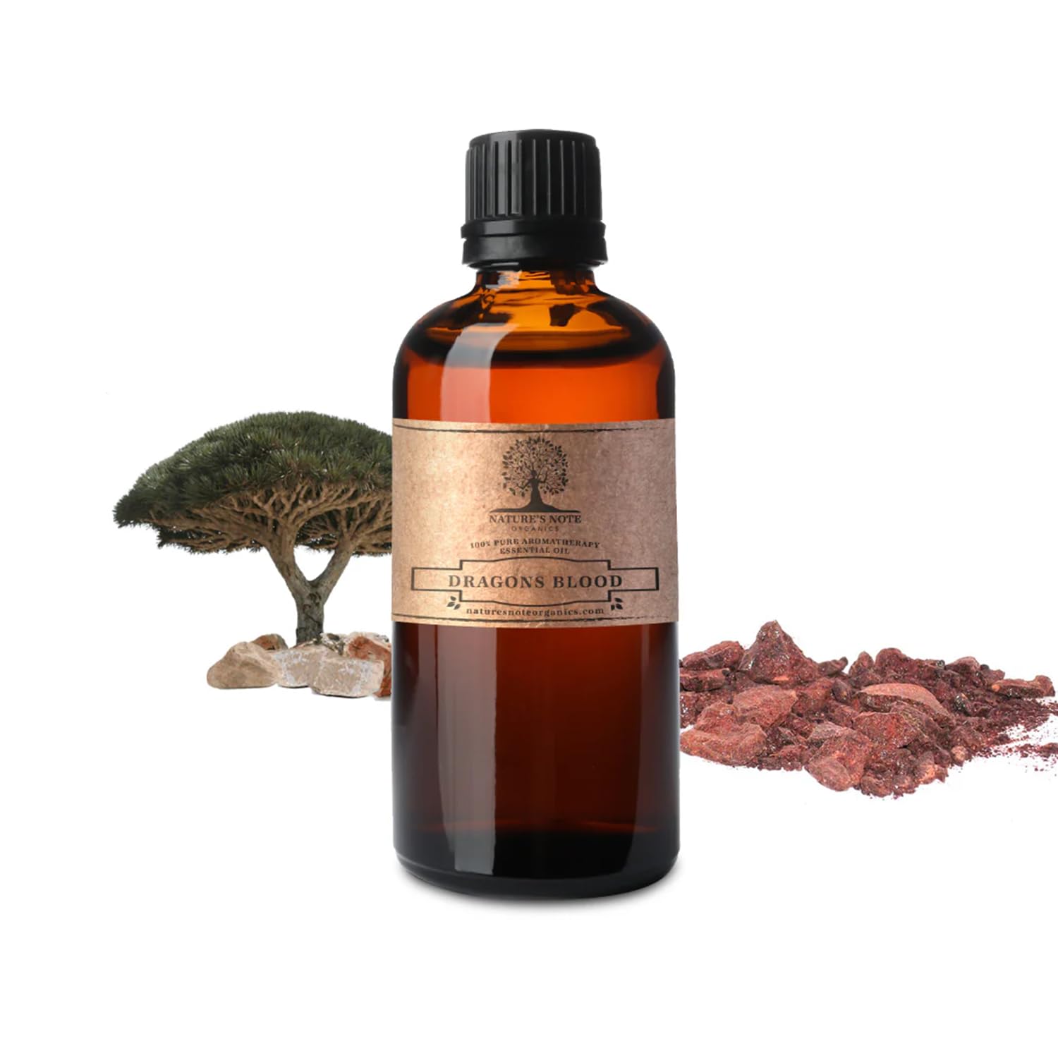 Nature's Note Dragons Blood bottle 4oz showcasing long-lasting fragrance for diffusers