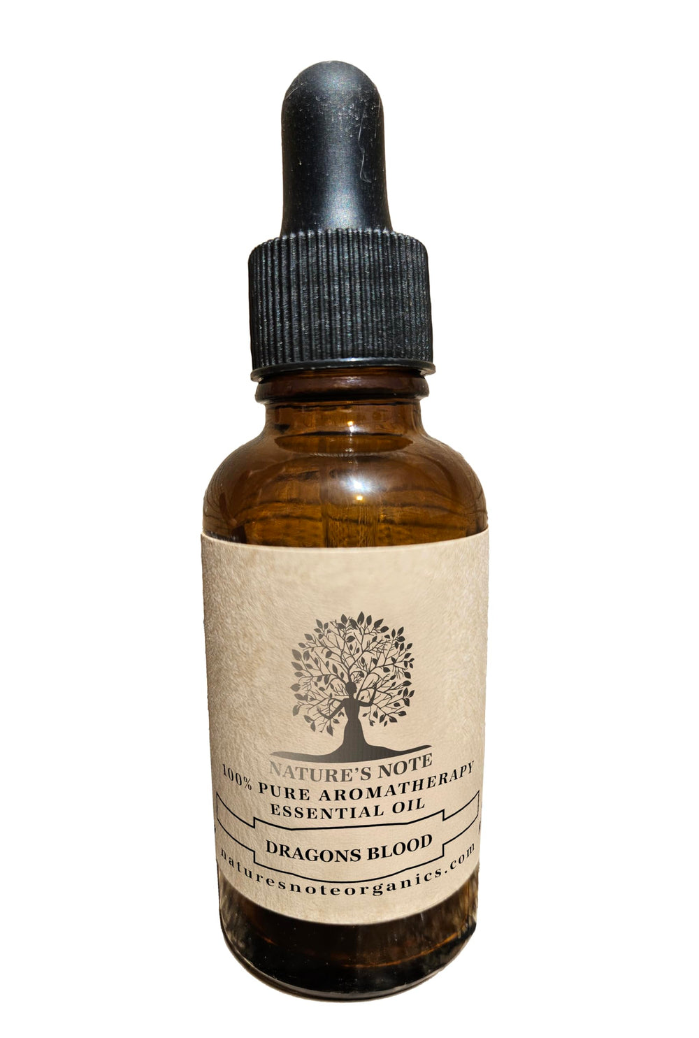 Nature's Note Dragons Blood packaging scene communicates premium organic product quality