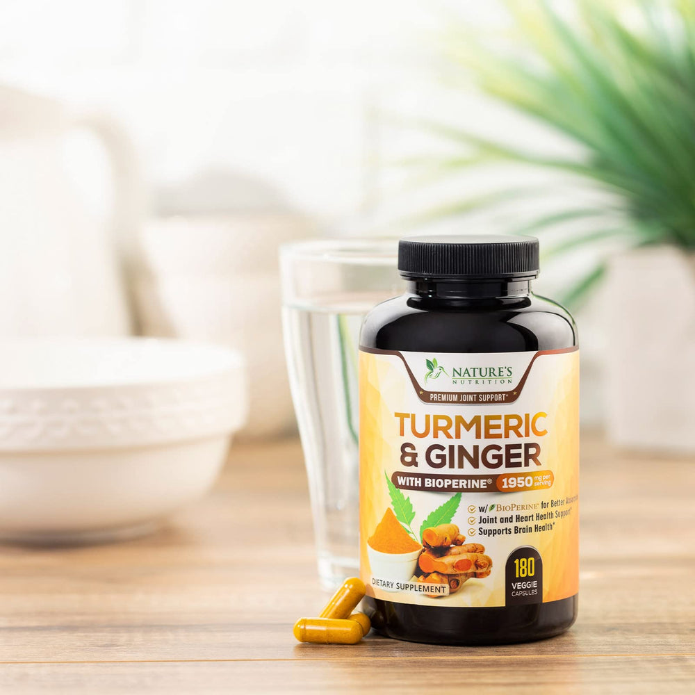 Nature's Nutrition 180-count bottle ready for long-term joint support