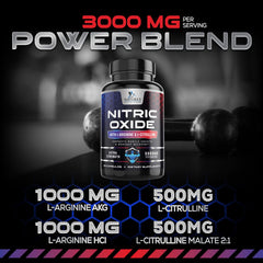 Nature's Nutrition 3X Strength arginine and citrulline capsules for workout stamina.