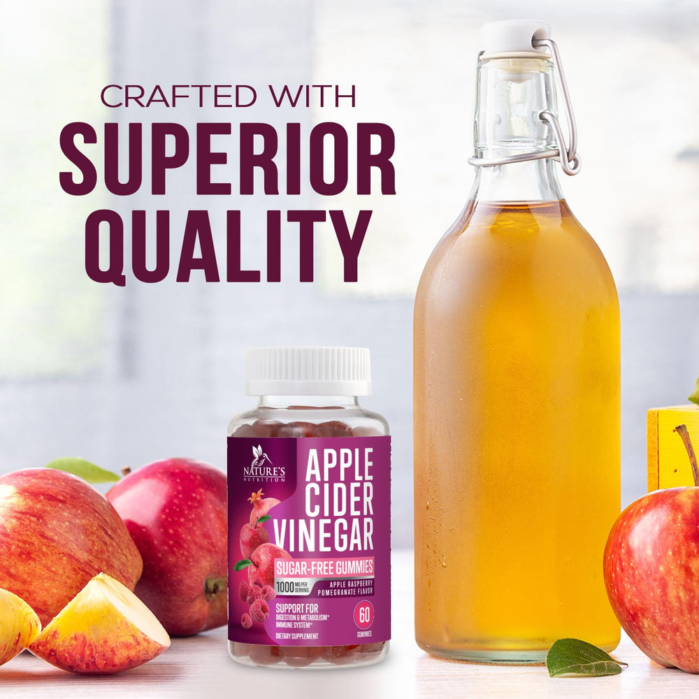 Nature's Nutrition 60-count bottle provides convenient daily wellness.