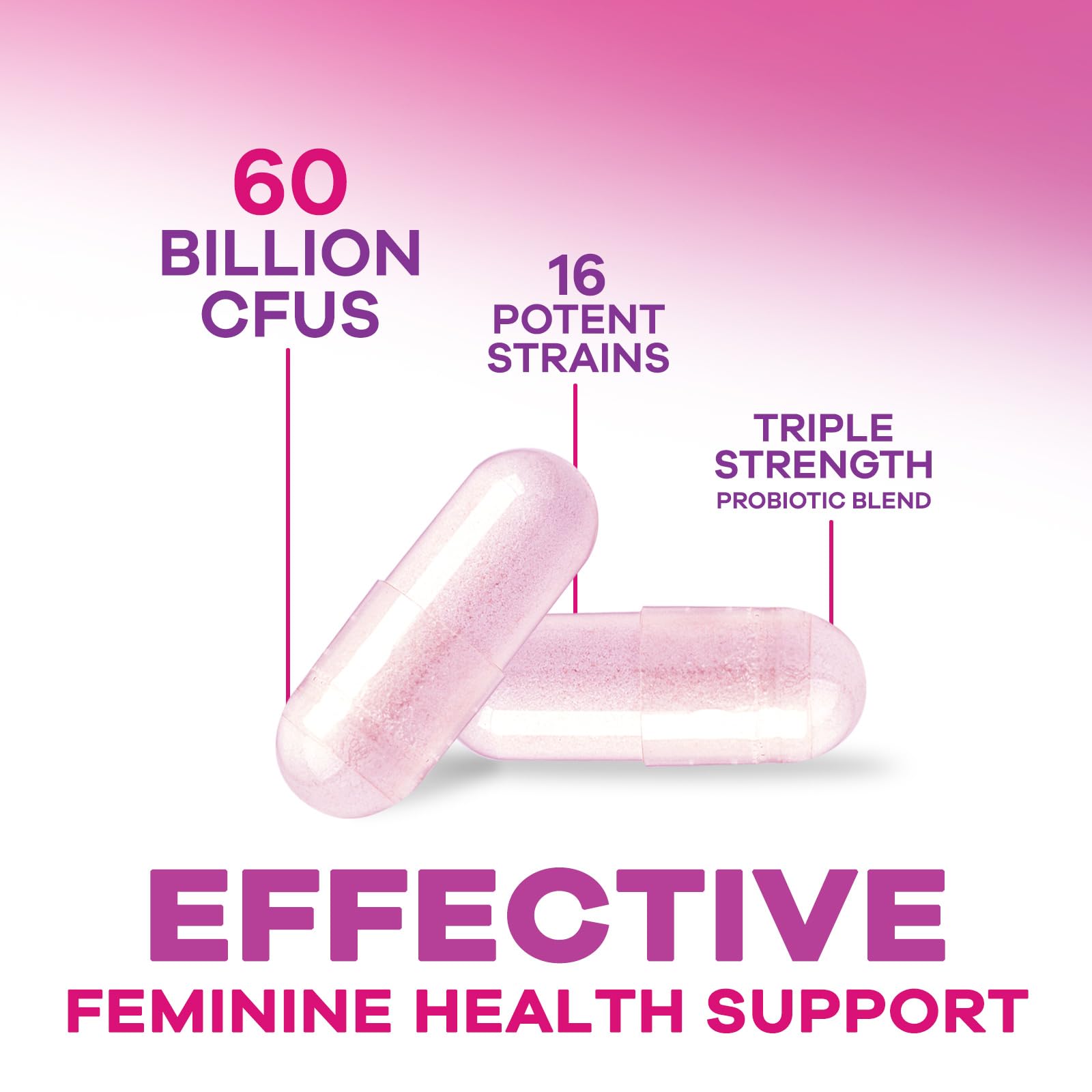 Cranberry-prebiotic blend capsules from Nature's Nutrition