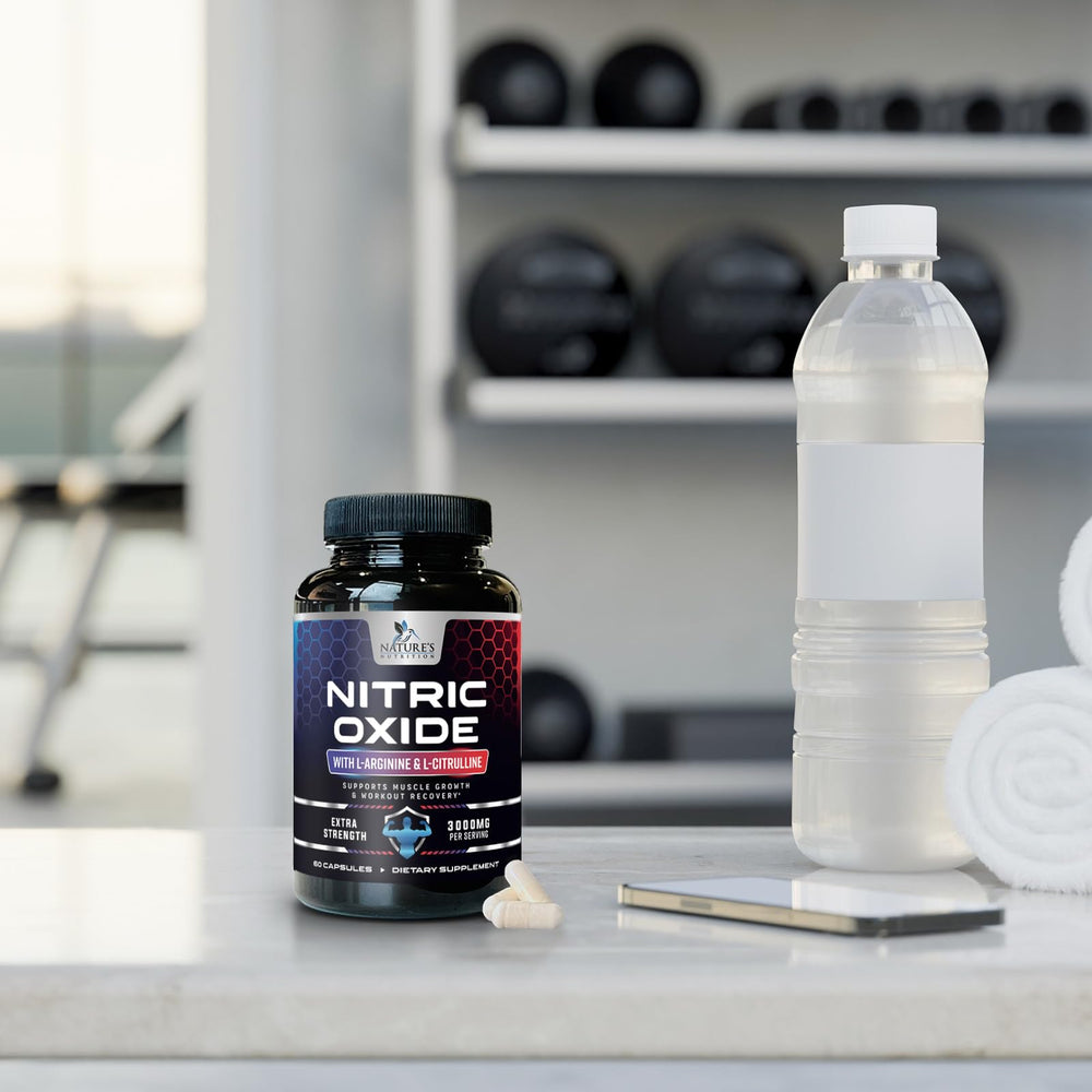 Nature's Nutrition USA-made supplement delivering clean energy and steady performance.