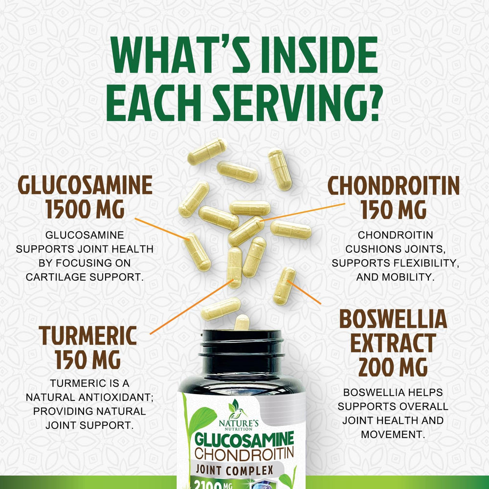 Capsules spilled from Nature's Nutrition bottle illustrating supplement form