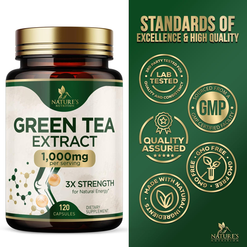 Capsules being poured from Nature's Nutrition bottle for easy daily use.