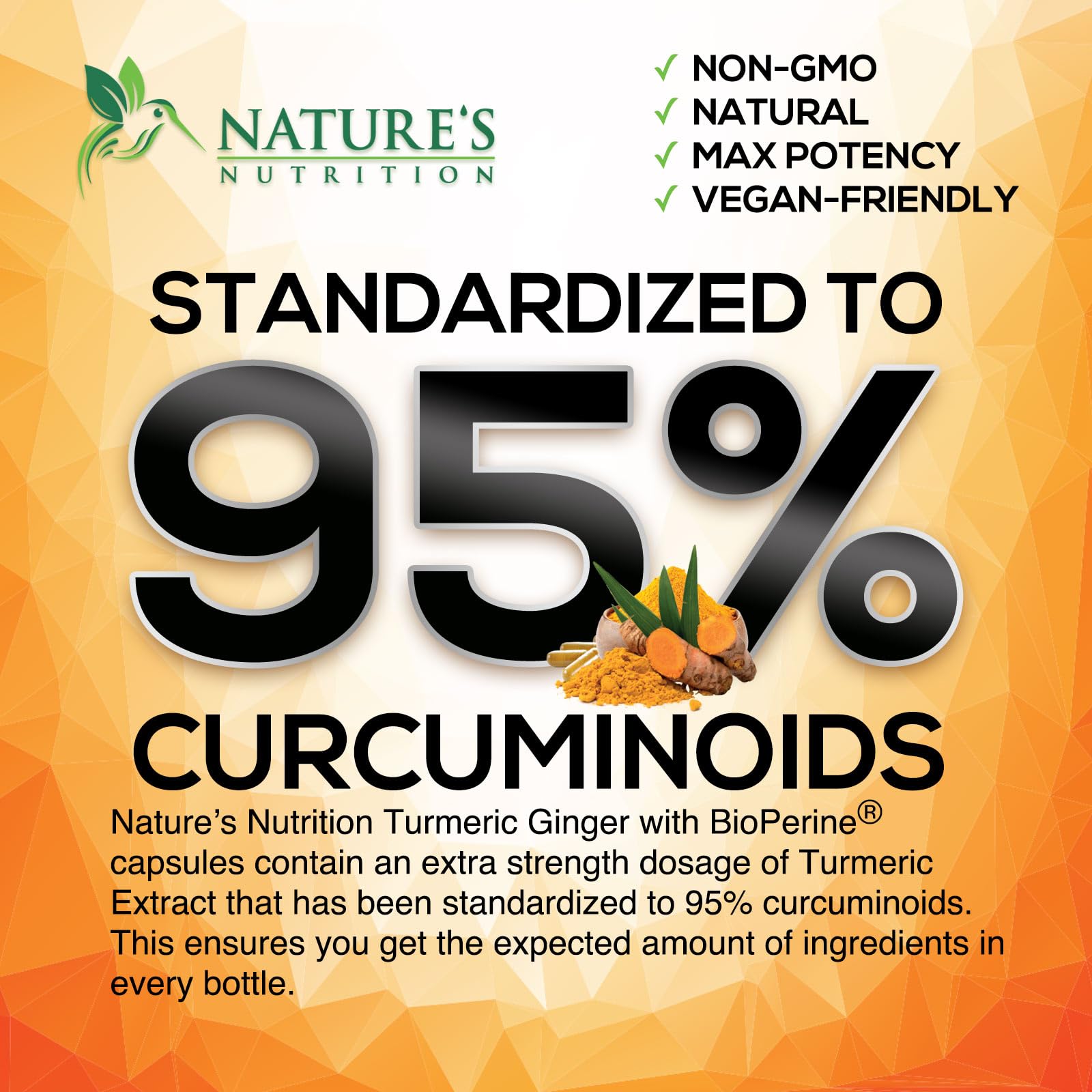Nature's Nutrition Joint support scene with capsules.