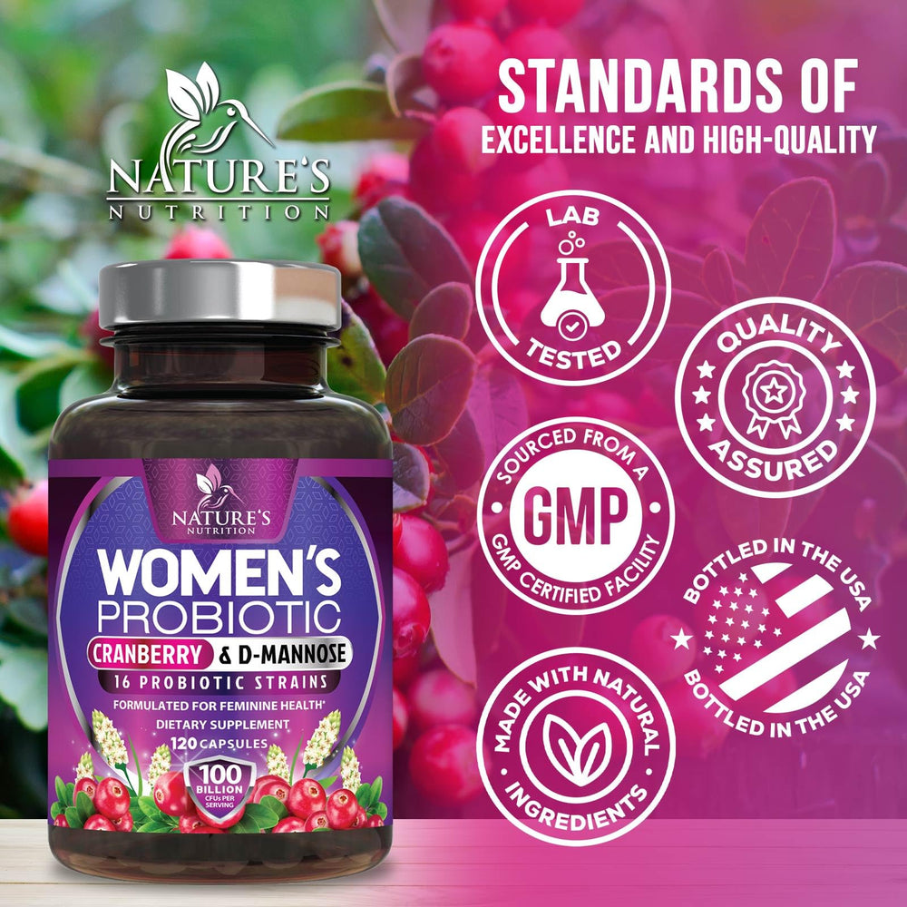 Nature's Nutrition product label close-up highlighting vegan, gluten-free and GMO-free ingredients