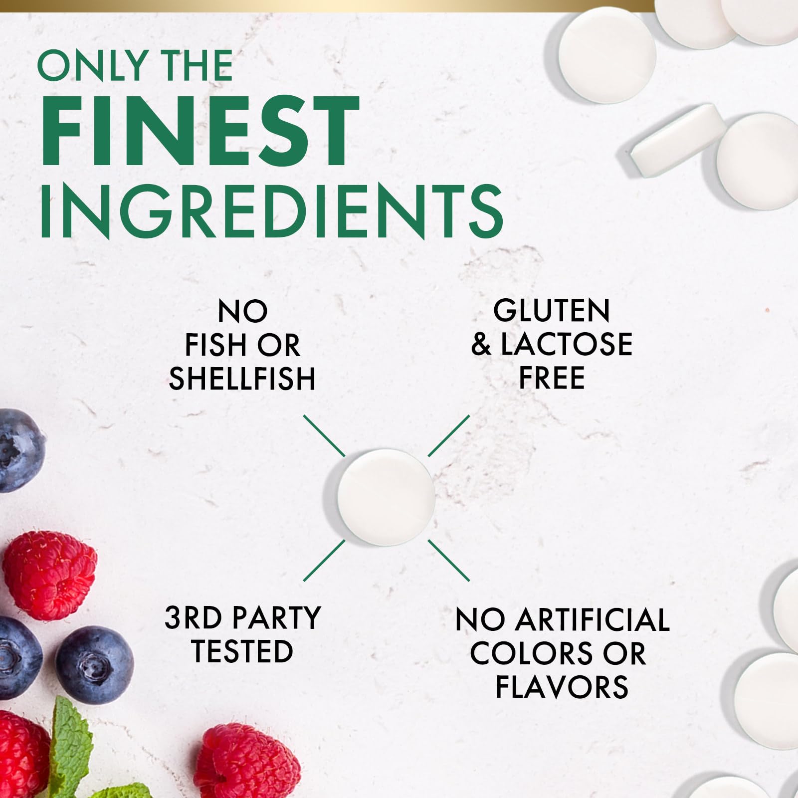 Nature's Nutrition D3 K2 tablet focused on teeth and bone health benefits