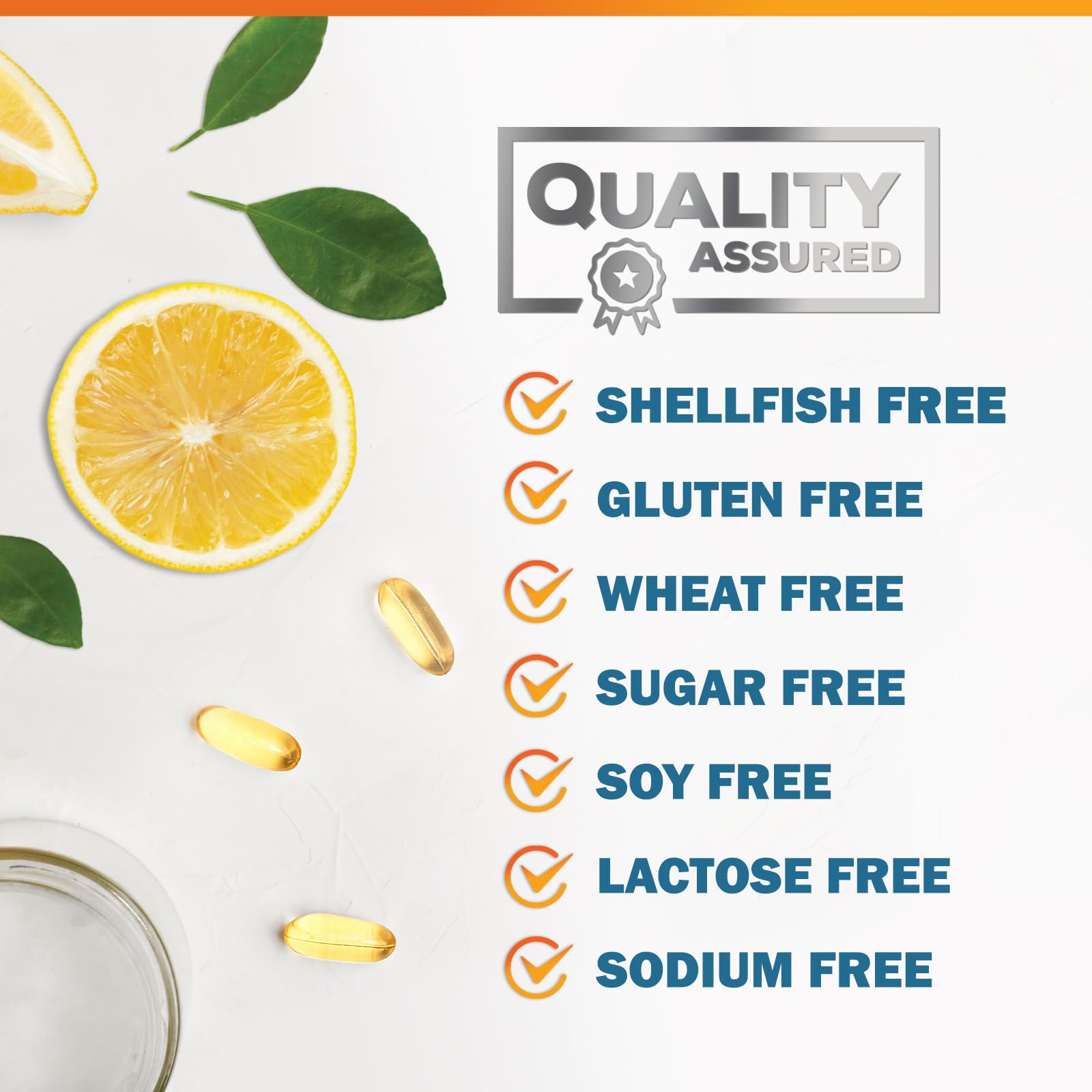 Nature's Nutrition third-party testing seal confirms quality.
