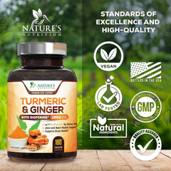 Nature's Nutrition USA-made GMP facility label signals trusted quality