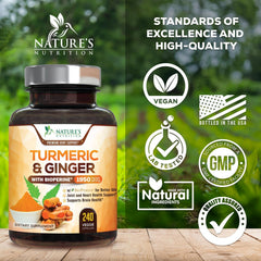 Nature's Nutrition vegan capsules illustrate a plant-based joint support option.