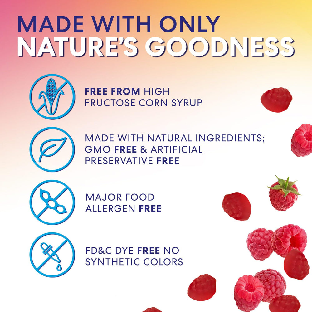 Nature's Nutrition Vitamin D3 Gummies on the go for daily use.