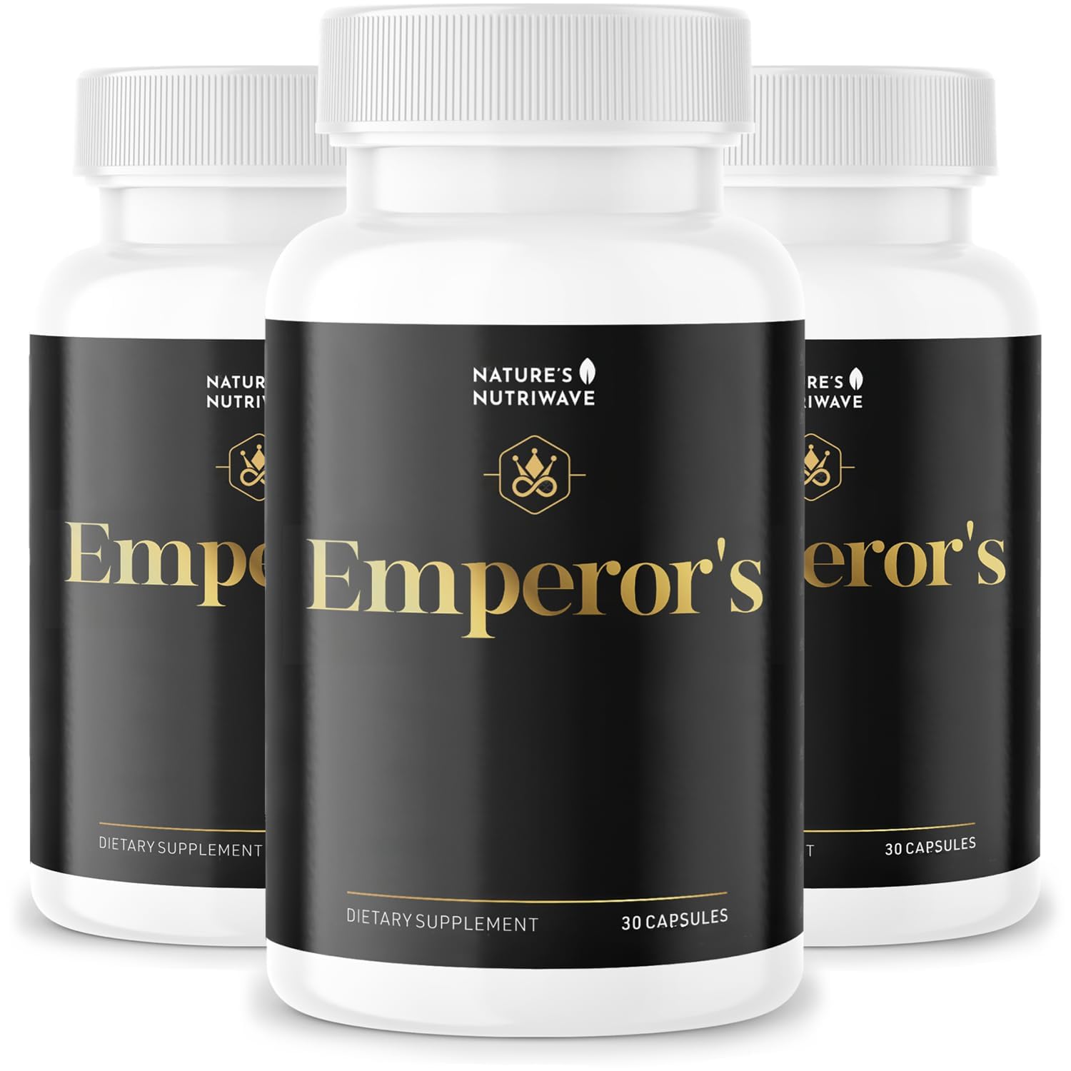 Lifestyle-use shot suggests easy daily regimen with 60 capsules.