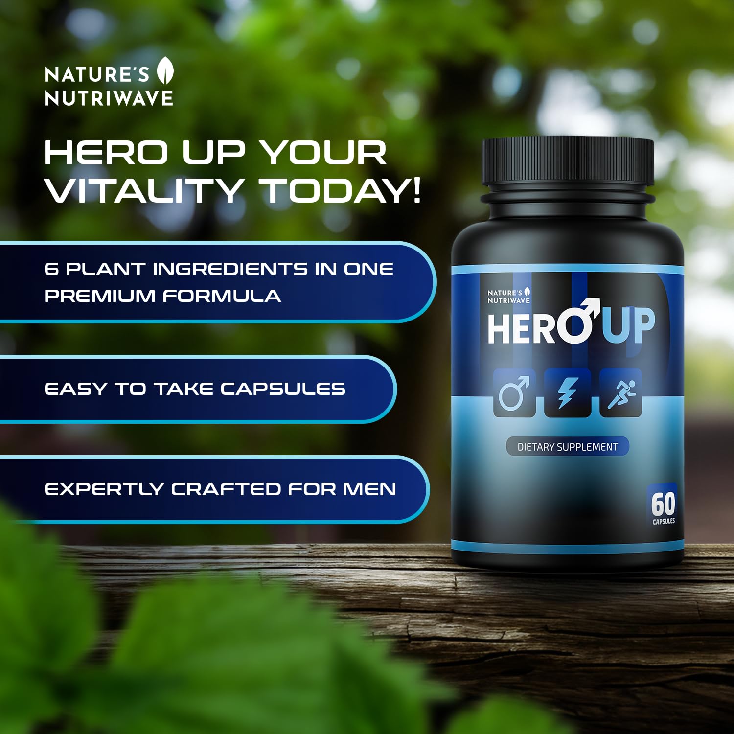 HeroUP six-month supply suggests consistency in routine