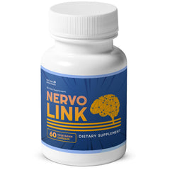 Nature’s NutriWave Nervolink bottle pour illustrating convenient daily energy support