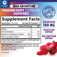 Close-up of Nature's Peak gummies showing chewy texture for easy use.