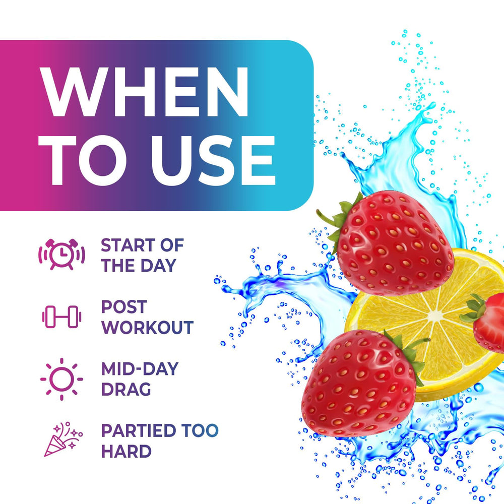 Nature's Peak on-the-go hydration setup for busy days.