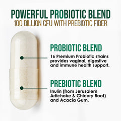 Nature's Peak Probiotics USA bottling label showcases quality
