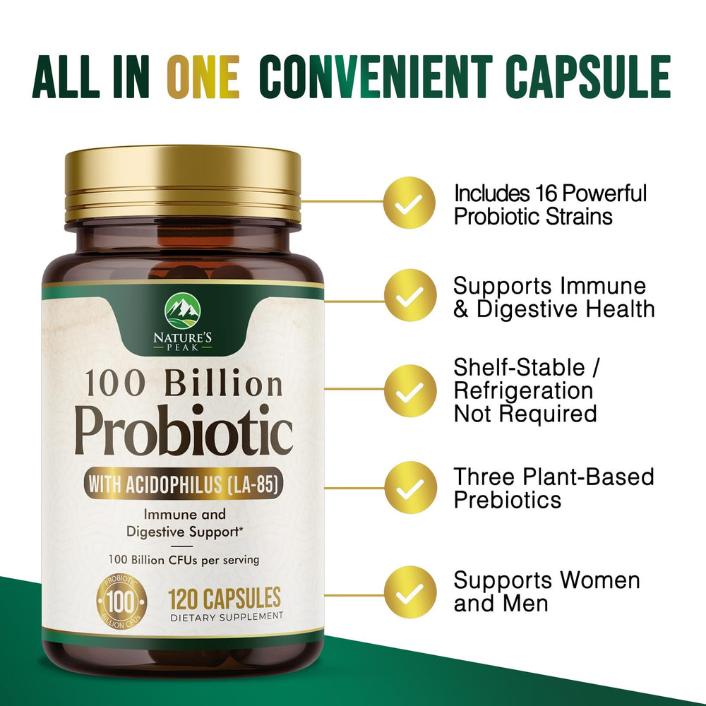 Nature's Peak Probiotics for Women and Men lifestyle shot