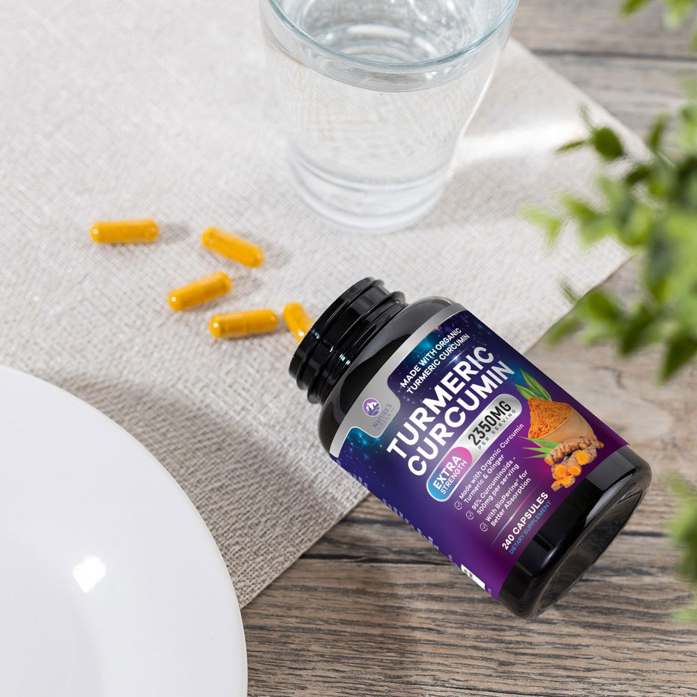 Nature's Peak supplement facts panel with clear ingredient details