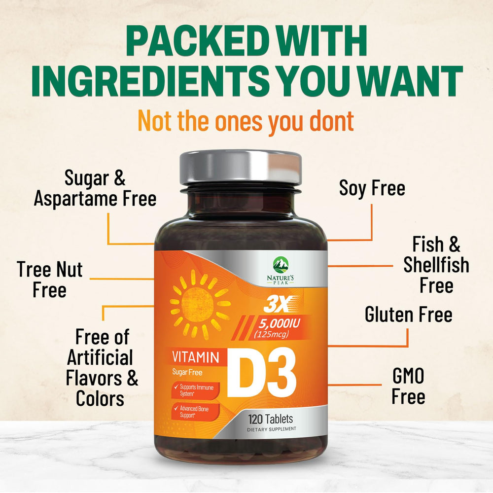 Nature's Peak daily-use scene promoting routine health support.