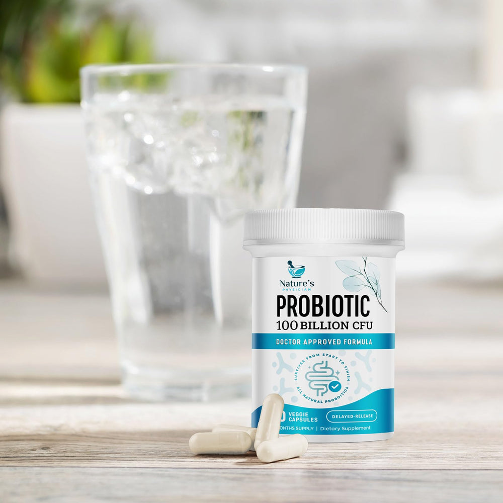 Nature's Physician Probiotics daily-use capsules for daily wellness routine