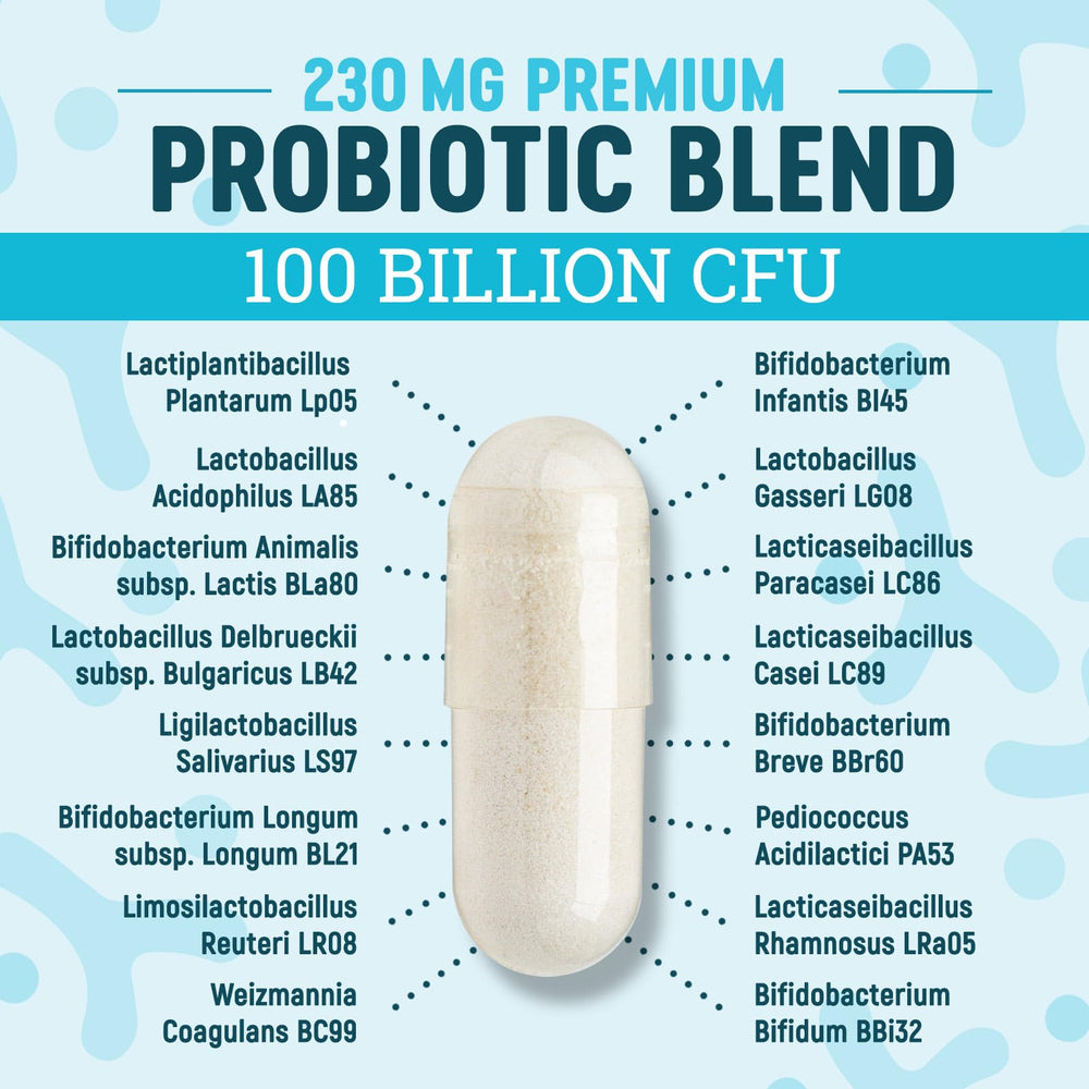 Nature's Physician Probiotics women's formula with prebiotics supports gut balance