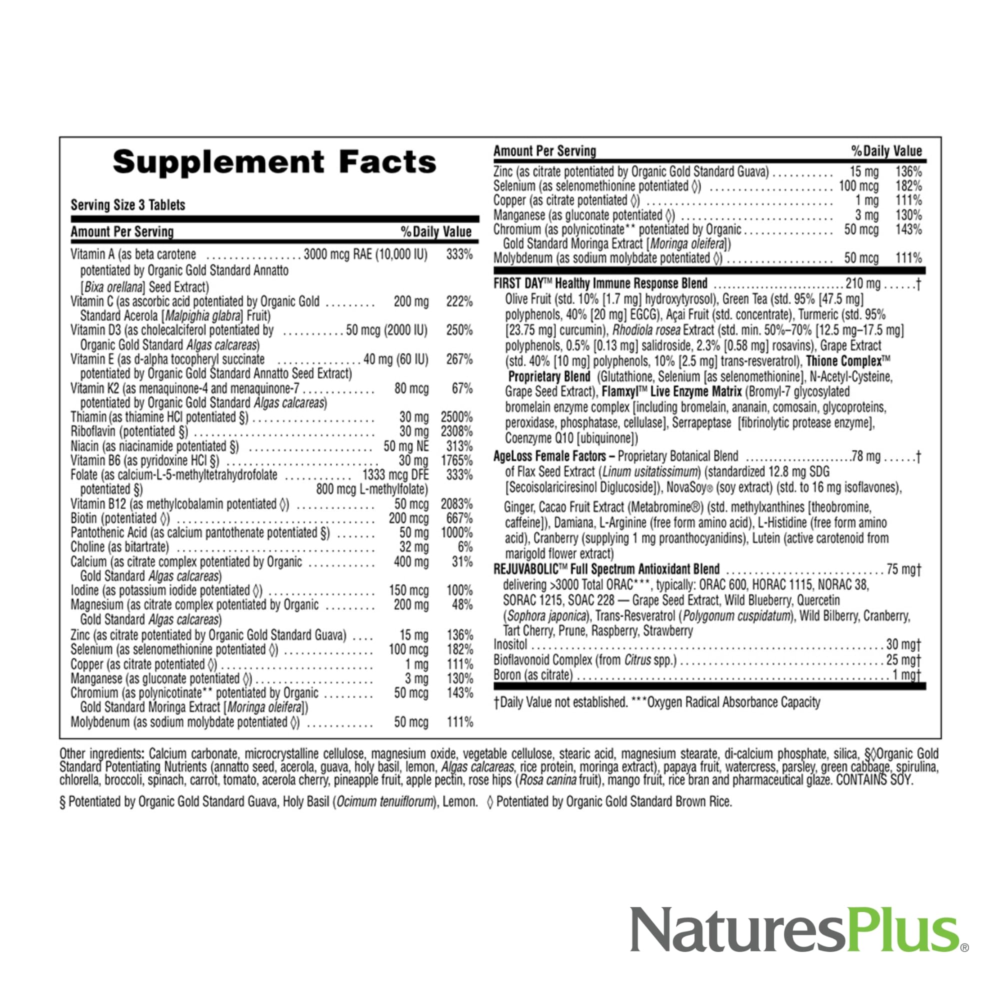 Nature's Plus AgeLoss cranberry element image suggesting urinary health support and antioxidants