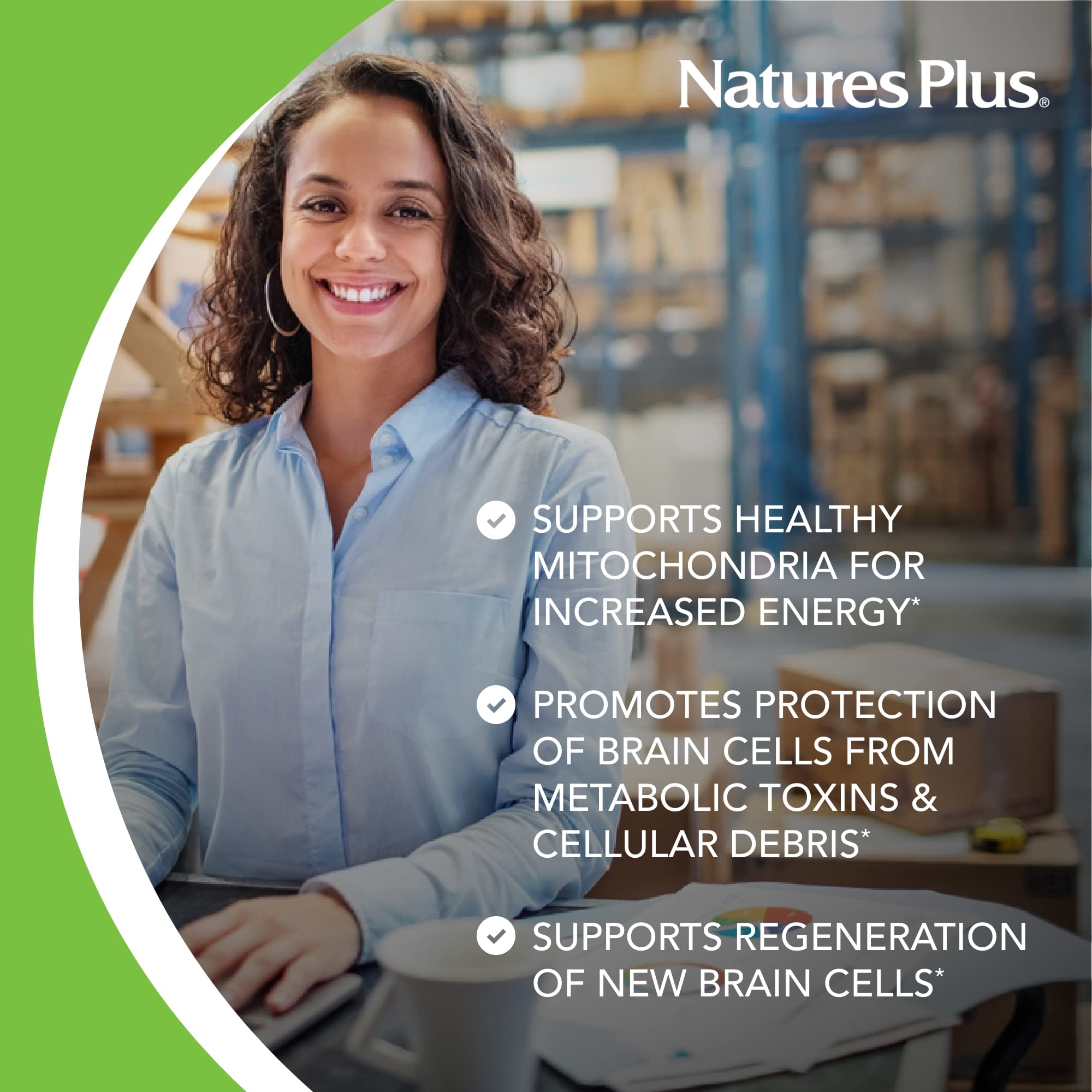 Close-up of Brainceutix PQQ label highlighting vegan and gluten-free.