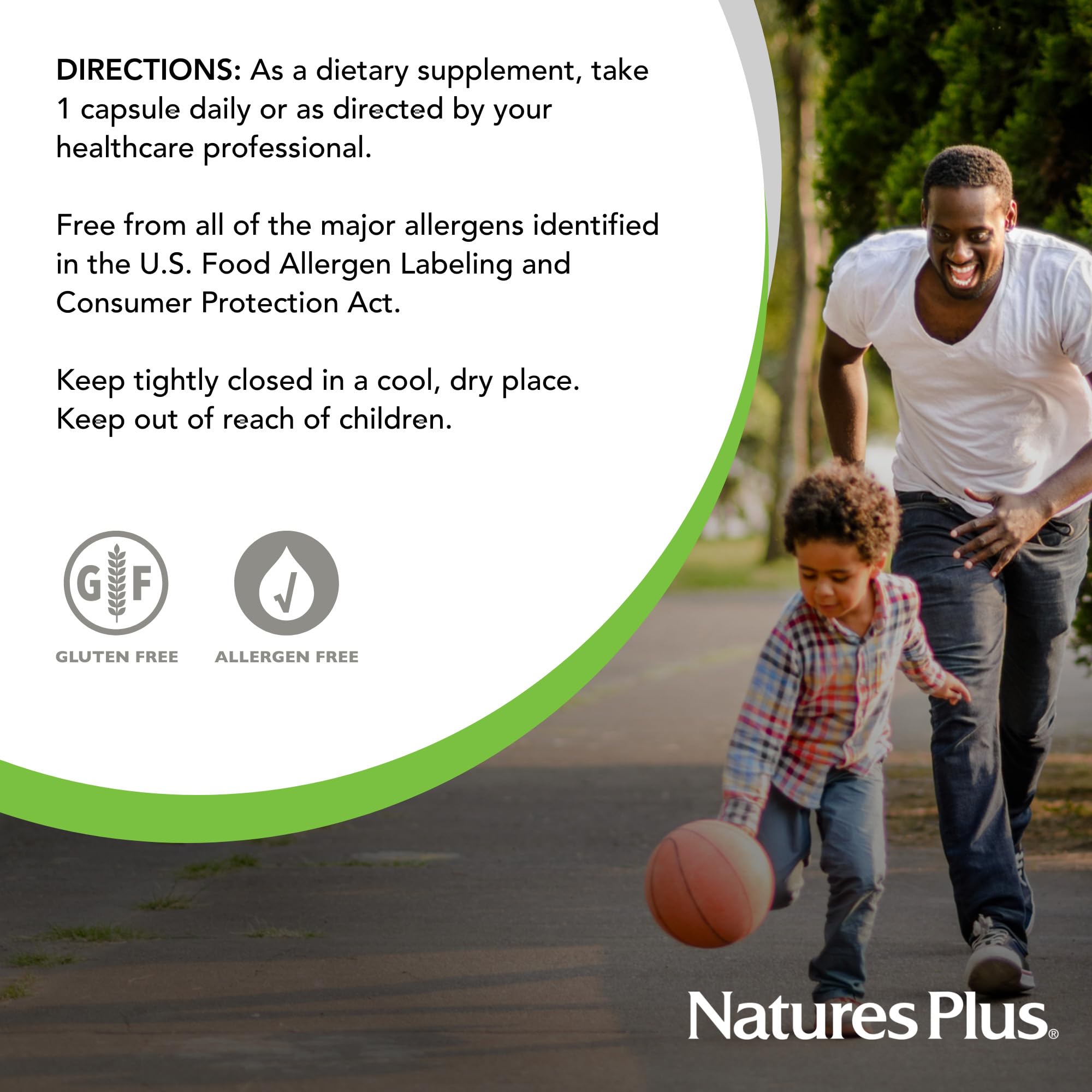 Nature's Plus probiotic produced in FDA and NSF registered facilities