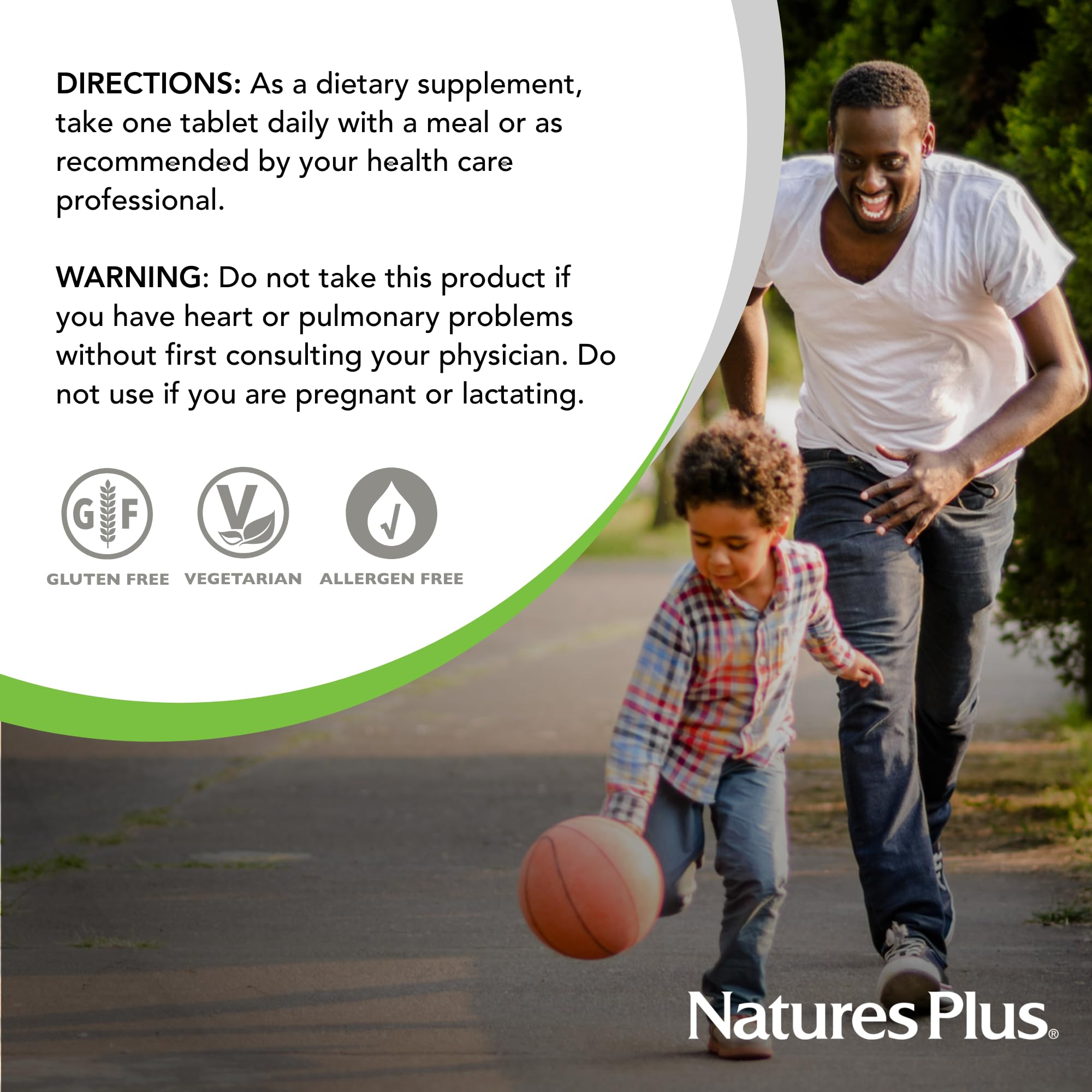 Nature's Plus Huperzine Rx‑Brain bottle shows gluten-free formulation for clean ingredients.