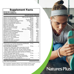 Nature's Plus Procreation Women whole-food blend image conveys acerola, maca, and greens.