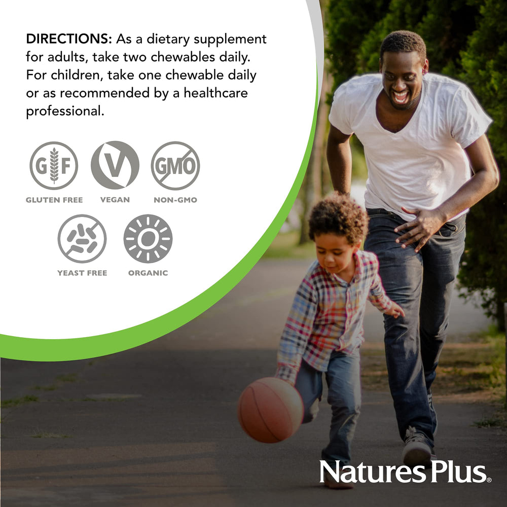 Enzymes and probiotics in Nature's Plus Source of Life Garden for digestion support