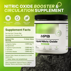 Nature's Pure Blend powder dissolving in water for quick mix
