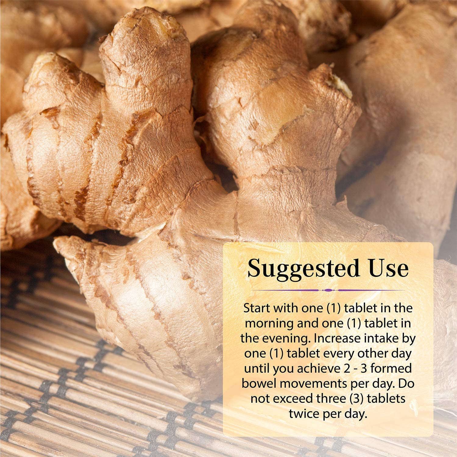 Nature's Secret Super Cleanse tablets close-up illustrating easy-to-swallow herbal capsules.