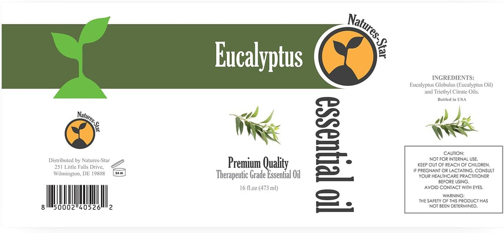 Natures-Star eucalyptus oil two-pack shown for diffuser use