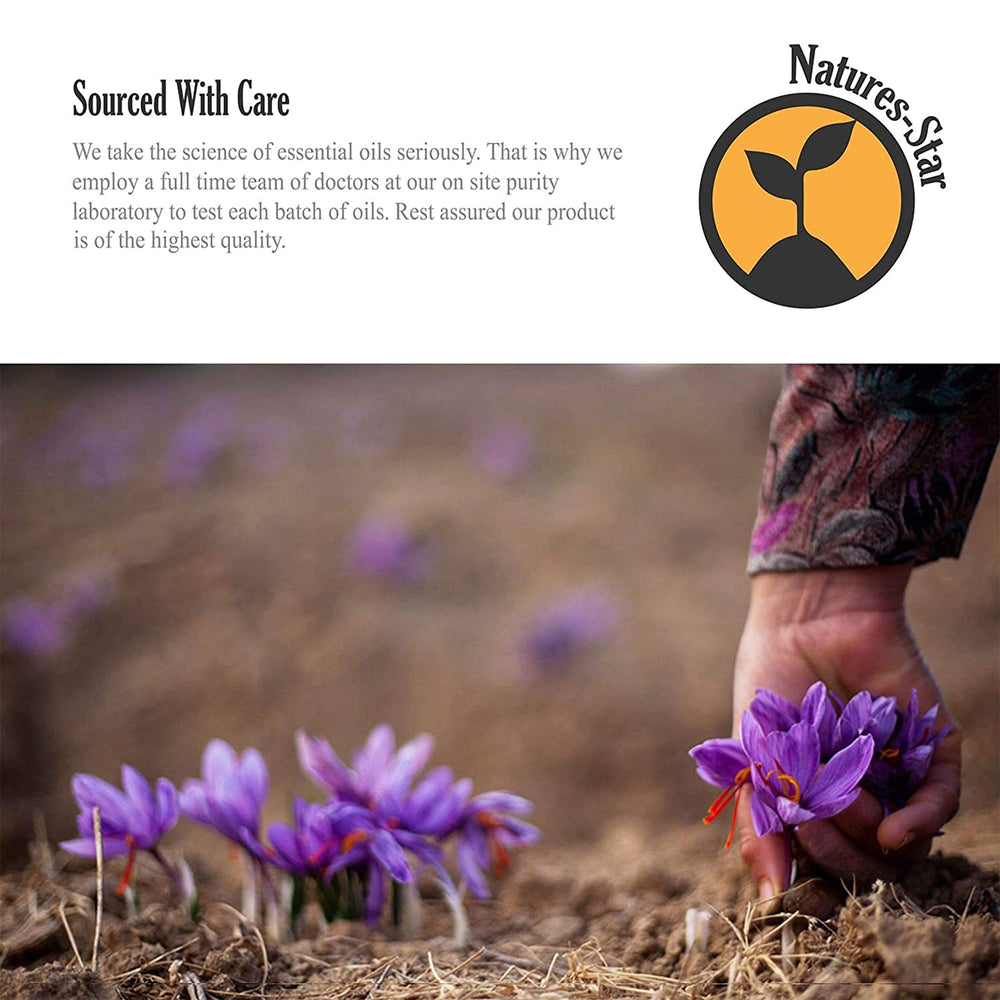 Natures-Star Lavender oil with lavender flowers, natural fragrance for crafts.