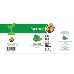 Natures-Star peppermint oil being used in a diffuser for a refreshing aroma