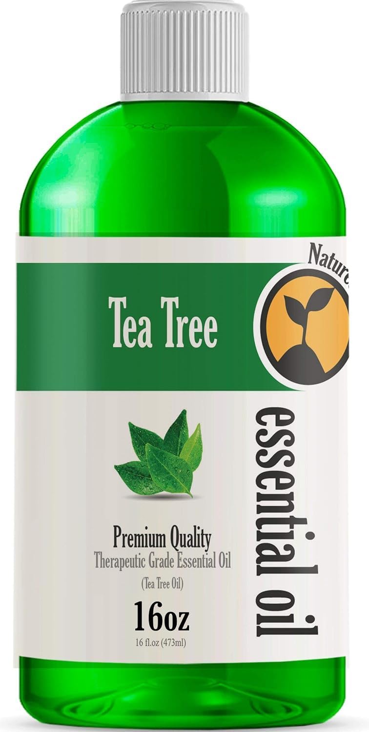 Natures-Star Tea Tree Oil 16oz bottle, versatile aroma for diffusing.