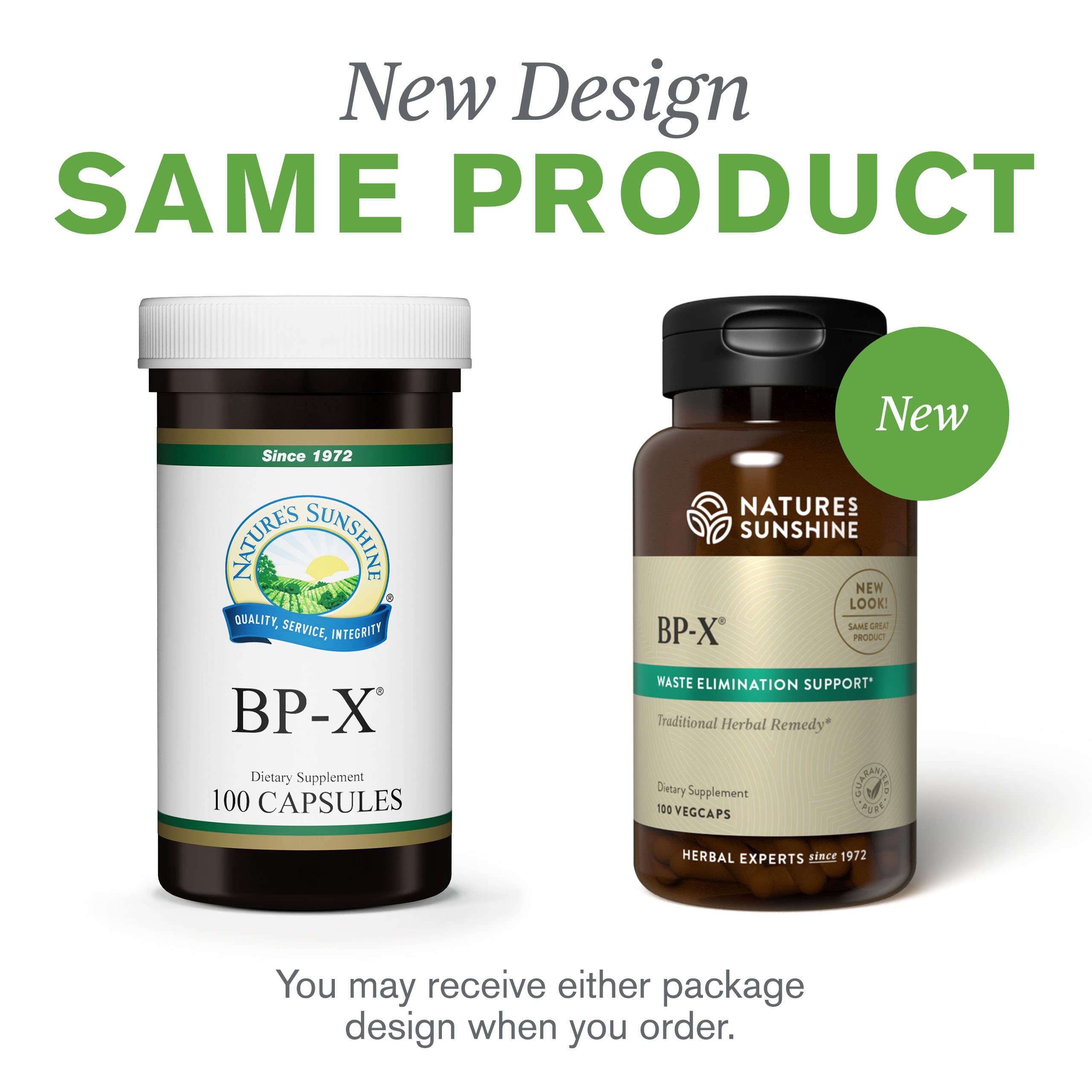 Nature's Sunshine BP-X health use scene for convenient digestive support.