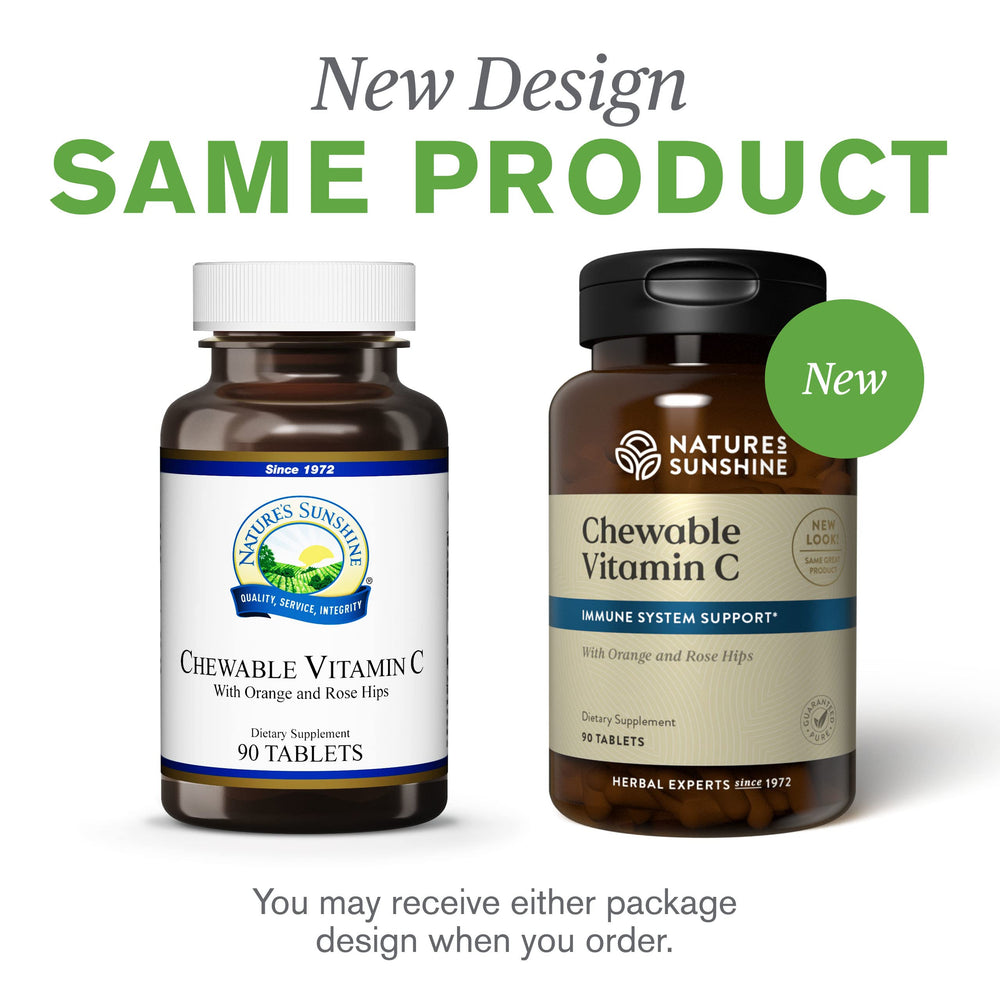 Nature's Sunshine heritage brand packaging since 1972