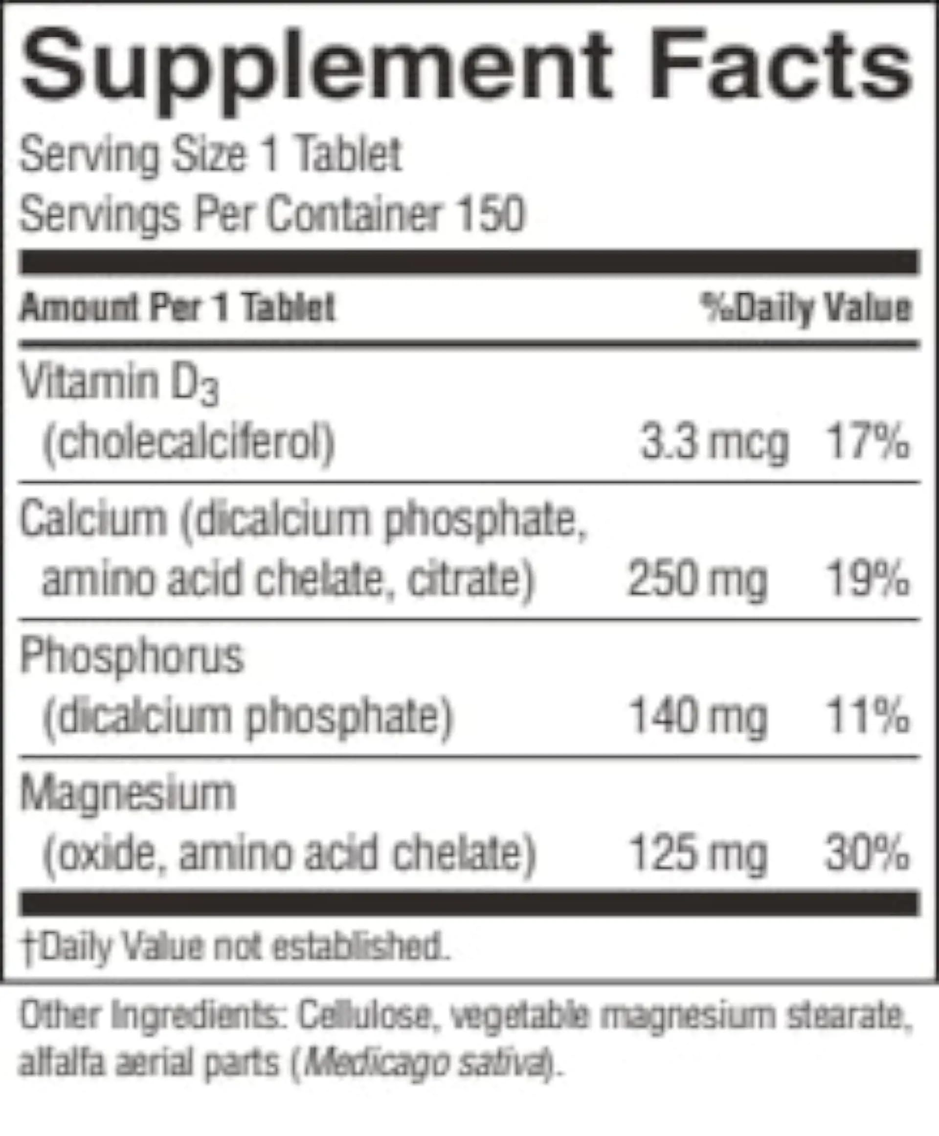 Nature's Sunshine Calcium Plus bottle shown for daily supplementation.